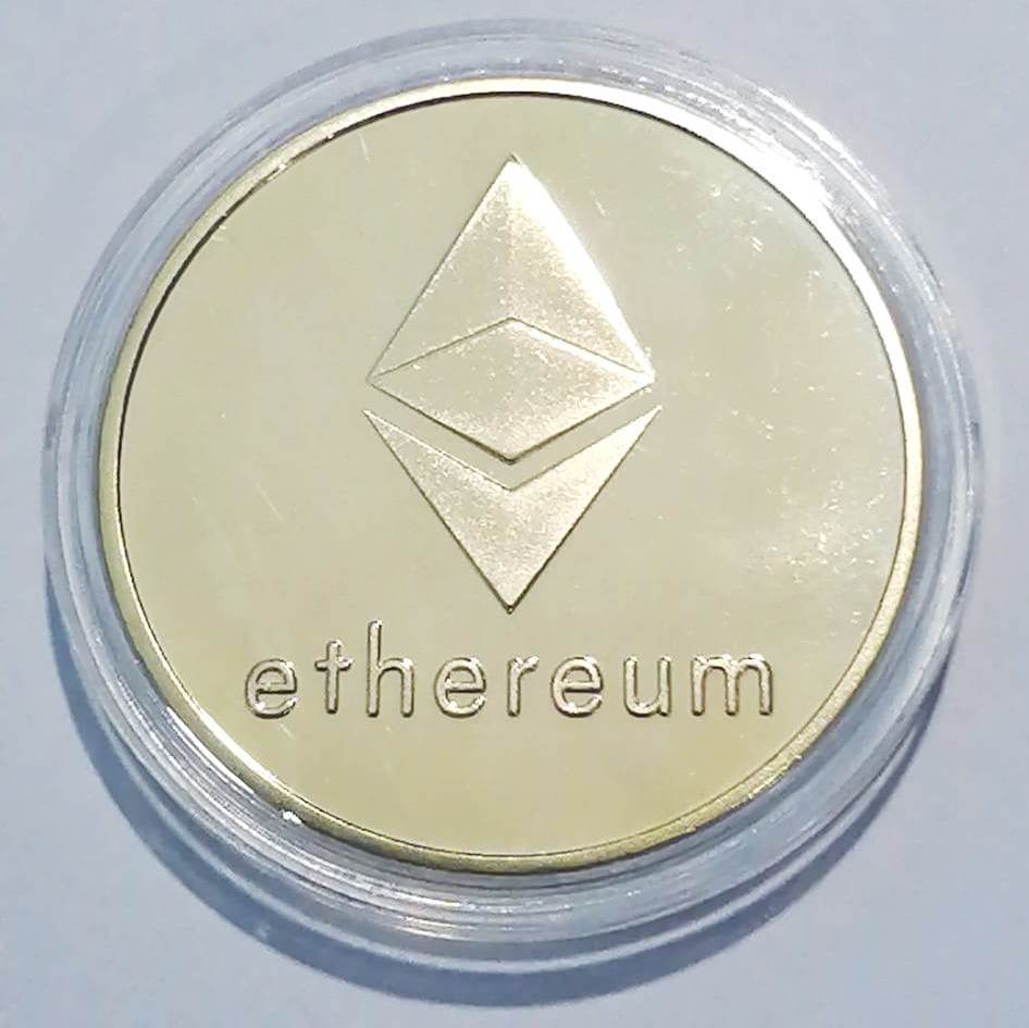 Gold German Coins Ethereum Gold Plated Commemorative Coin – 1oz Limited  Edition ETH Collectible With Case Ethereum Coin
