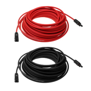 Cable de extensión Solar 2 X 25 Mts. Fotovoltaico y Eólico