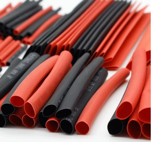 Funda termocontraible aislante eléctrico 127 uds rojo y negro - Imagen 2