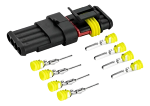 Conector 4 Pines 12 V impermeable